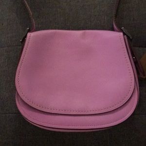 New Coach Glovetanned Leather Saddle Bag